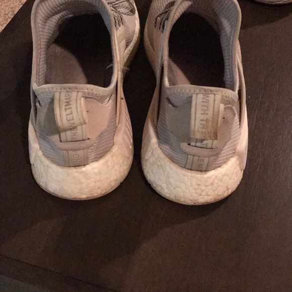 ADIDAS NMD XR1 PRIMEKNIT “TRIPLE WHITE” - Picture 3 of 5